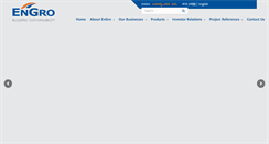 Desktop Screenshot of engro-global.com